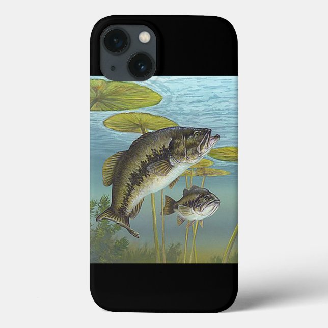 Largemouth Bass Case-Mate iPhone Case (Back)