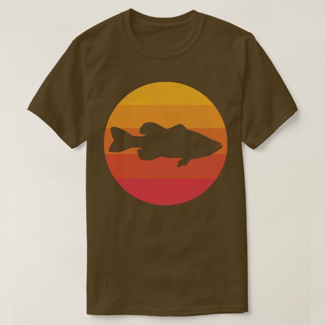 Largemouth Bass Fish T-Shirt (Design Front)