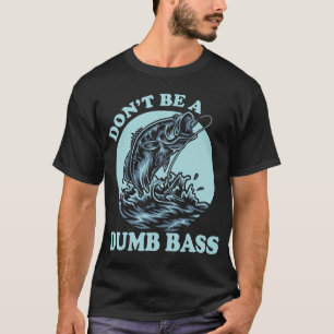 Largemouth Bass Fishing for men Cool Fish Hunting T-Shirt