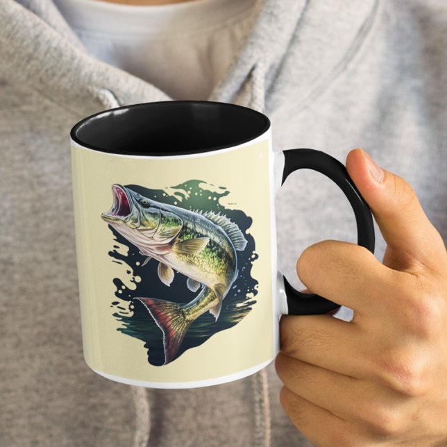 Largemouth Bass Fishing Mug (Creator Uploaded)