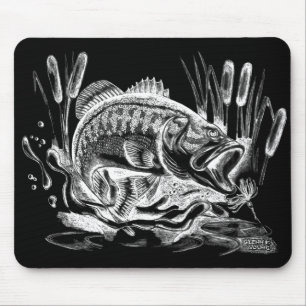 Largemouth Bass Mouse Pad