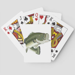 LARGEMOUTH BASS PLAYING CARDS