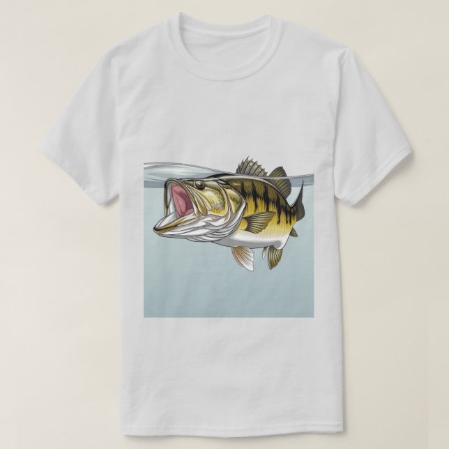 Largemouth bass T-Shirt (Design Front)