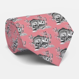 Largemouth Bass Tie