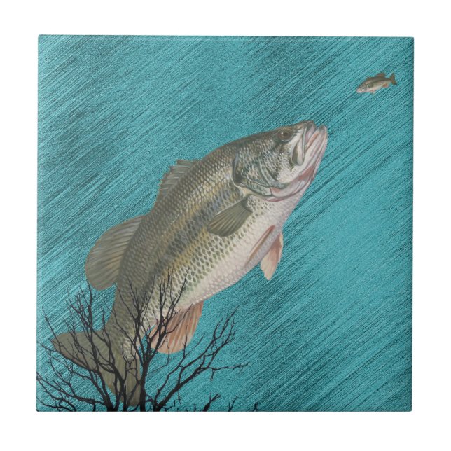LARGEMOUTH BASS TILE (Front)
