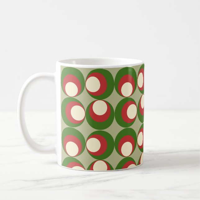 Larger Christmas Olives  Coffee Mug (Left)