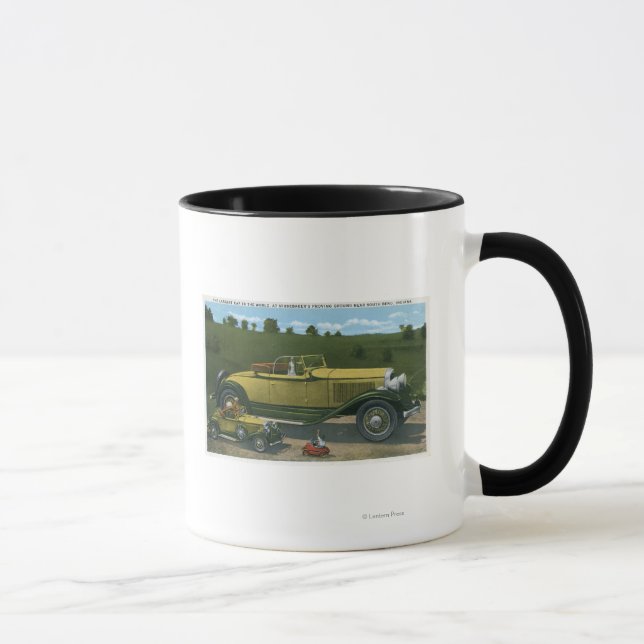 Largest Car in World, Studebaker Proving Mug (Right)