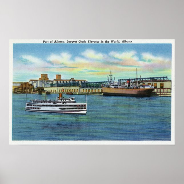 Largest Grain Elevator in the World Poster (Front)