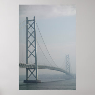LARGEST SUSPENSION BRIDGE on EARTH Poster
