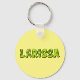 Larissa Name Kiwi Design Key Key Ring