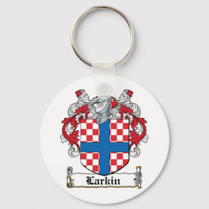 Larkin Family Crest Key Ring