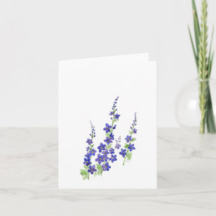 Larkspur Note Card