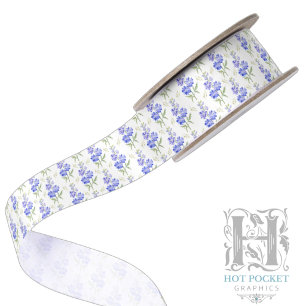 Larkspur Satin Ribbon