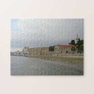 Larnaca's Finikoudes beach Jigsaw Puzzle