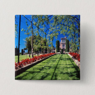 Larnach Castle, Dunedin, New Zealand 2 15 Cm Square Badge