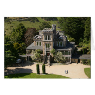 Larnach Castle, Dunedin, New Zealand - aerial