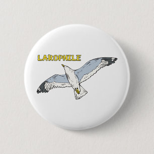 Larophile 6 Cm Round Badge