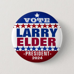 Larry Elder for President 2024 Campaign Button