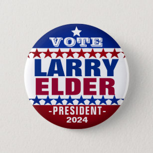 Larry Elder for President 2024 Campaign Button