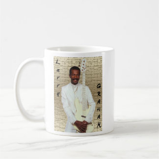 Larry Graham on Gold Coffee Mug