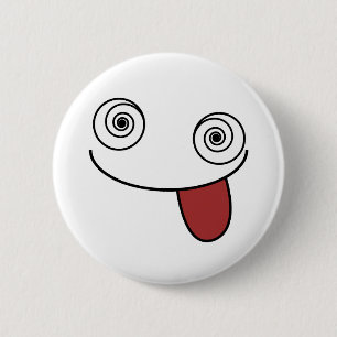 Larry Hypnotique 6 Cm Round Badge