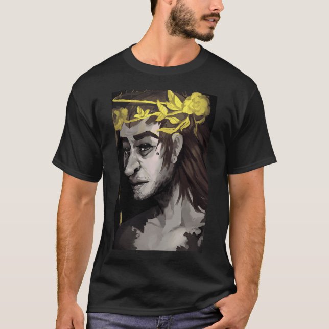 Larry johnson portrait T-Shirt (Front)