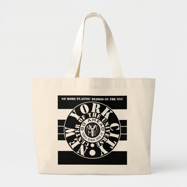 LARRYSTOTES NYCCOU 1a Jumbo Tote (Front)