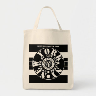 LARRYSTOTES NYCCOU 6a Grocery Tote Bag