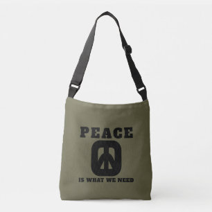 LARRYSTOTES PEACE (IWWN)Crossbody Bag