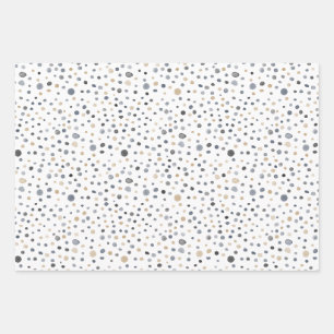 Lars Confetti Watercolor Dots Wrapping Paper