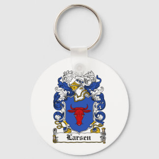 Larsen Family Crest Key Ring