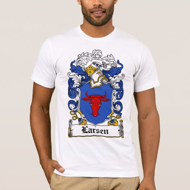 Larsen Family Crest T-Shirt (Front)