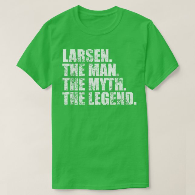 LarsenLarsen Family name Larsen last Name Larsen S T-Shirt (Design Front)