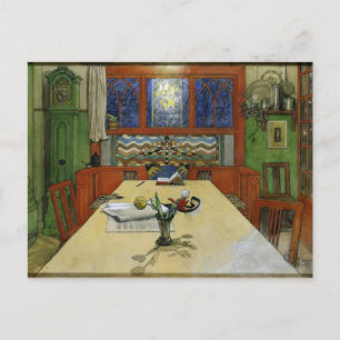 Larsson - Evening, Interior Postcard