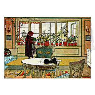 Larsson - Flowers on the Windowsill