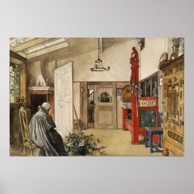 Larsson - The Studio (From A Home) Poster (Front)