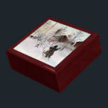 Larsson: The Yard and Wash-House artwork Gift Box<br><div class="desc">Larsson: The Yard and Wash-House artwork jewellery box.  Art Nouveau painting by Carl Larsson,  1895. MY ORIGINAL ARTWORK at zazzle.com/virginia5050,  INTERNATIONAL GIFTS at zazzle.com/InternationalGifts,  Birthday Gift Store at zazzle.com/BirthdayGiftStore,  Florida Gift Store at zazzle.com/FloridaGiftStore,  and Retirement Gift Store at www.zazzle.com/RetirementGiftStore</div>
