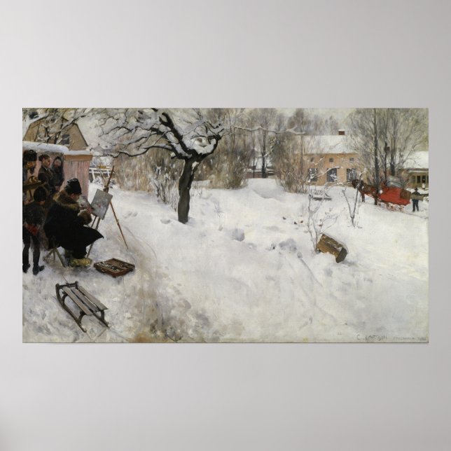 Larsson - Winter Motif Poster (Front)