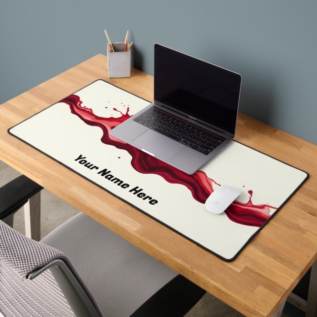L'Art de Wine French Bistro Aesthetic Desk Mat (Office 2)