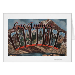 Las Animas, Colorado - Large Letter Scenes