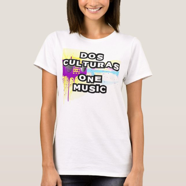 Las Caprice "Dos Culturas One Music" Spaghetti Top (Front)