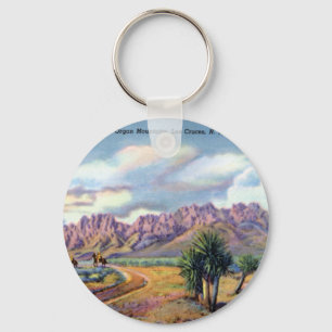 Las Cruces New Mexico Organ Mountains Key Ring