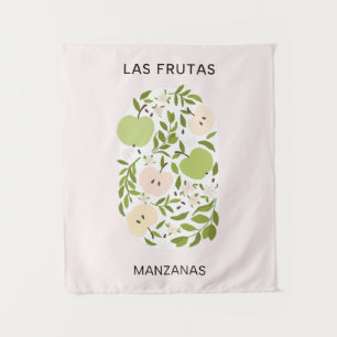 Las Frutas: Manzanas - Apple Market Tapestry