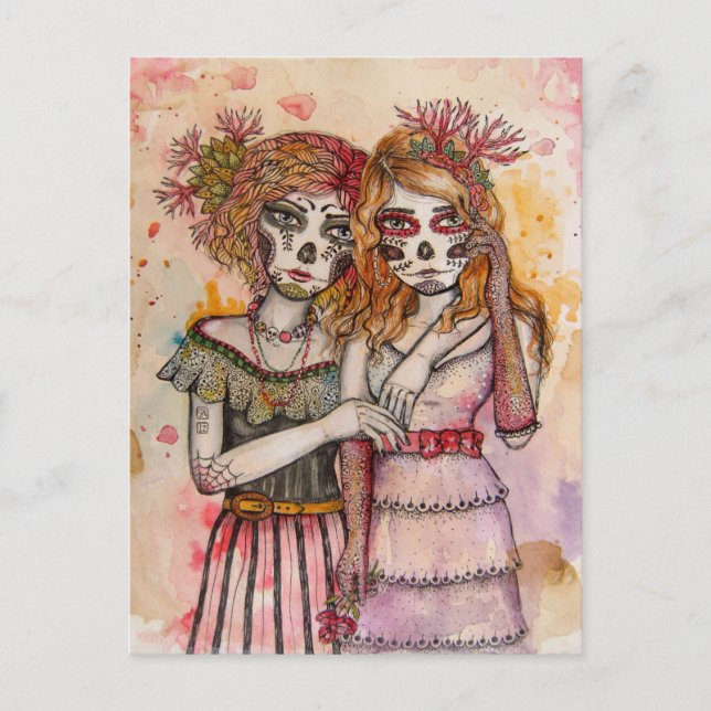 Las Hermanas Postcard (Front)