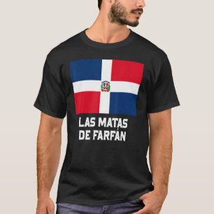 Las Matas De Farfán Dominican Republic Emblem Escu T-Shirt