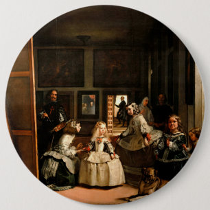 Las Meninas 6 Cm Round Badge