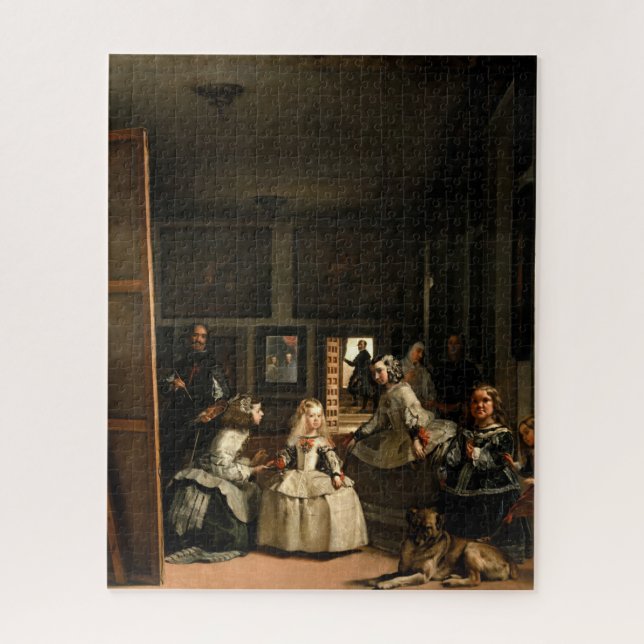Las Meninas by Diego Velazquez Jigsaw Puzzle (Vertical)