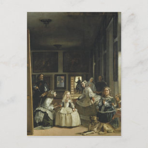 Las Meninas by Diego Velazquez Postcard
