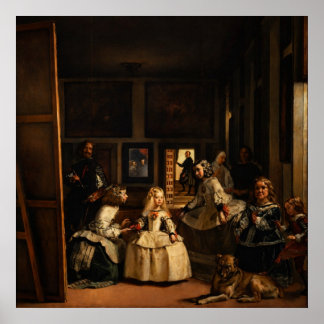 Las Meninas by Diego Velazquez Poster