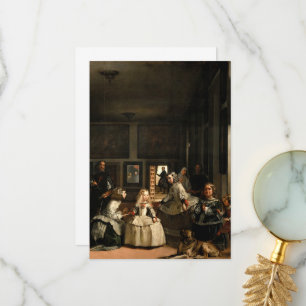 Las Meninas by Diego Velazquez Thank You Card